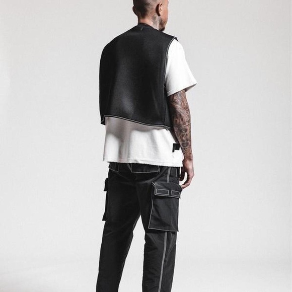 Bare Knuckles rare sold out Mesh Tactical Vest, black size men’s S - Picture 5 of 8